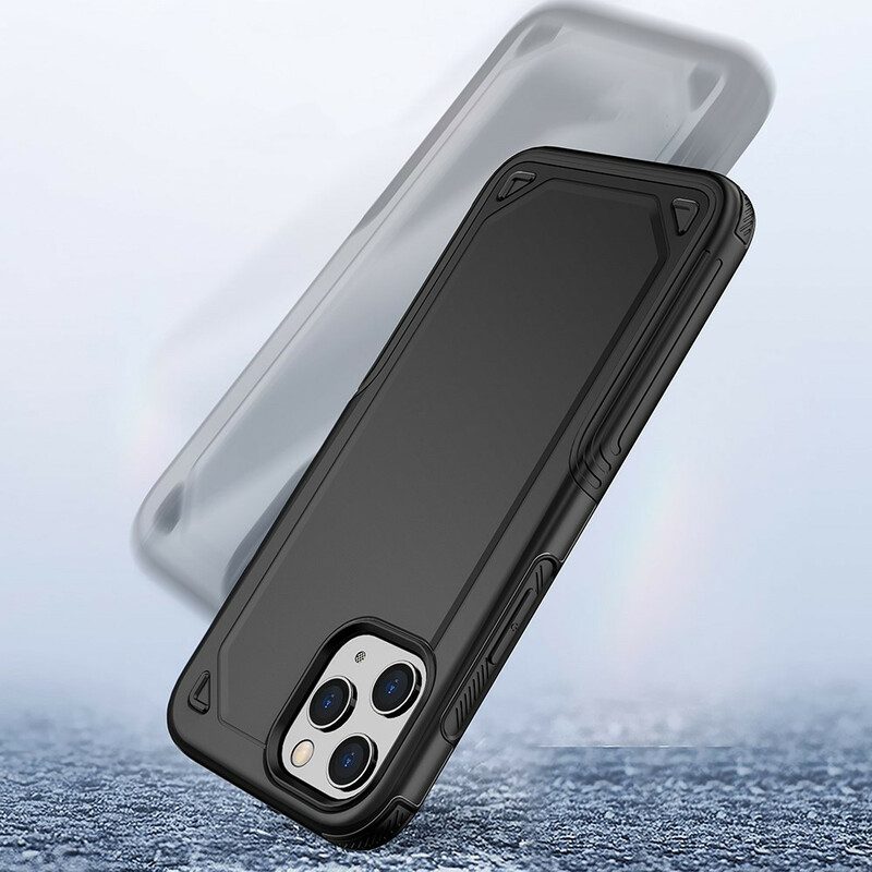 Hoesje voor iPhone 12 / 12 Pro Premium Metaaleffect