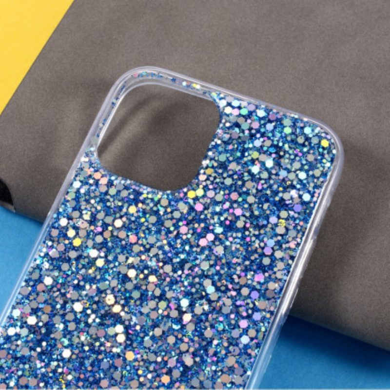 Hoesje voor iPhone 12 / 12 Pro Premium Pailletten