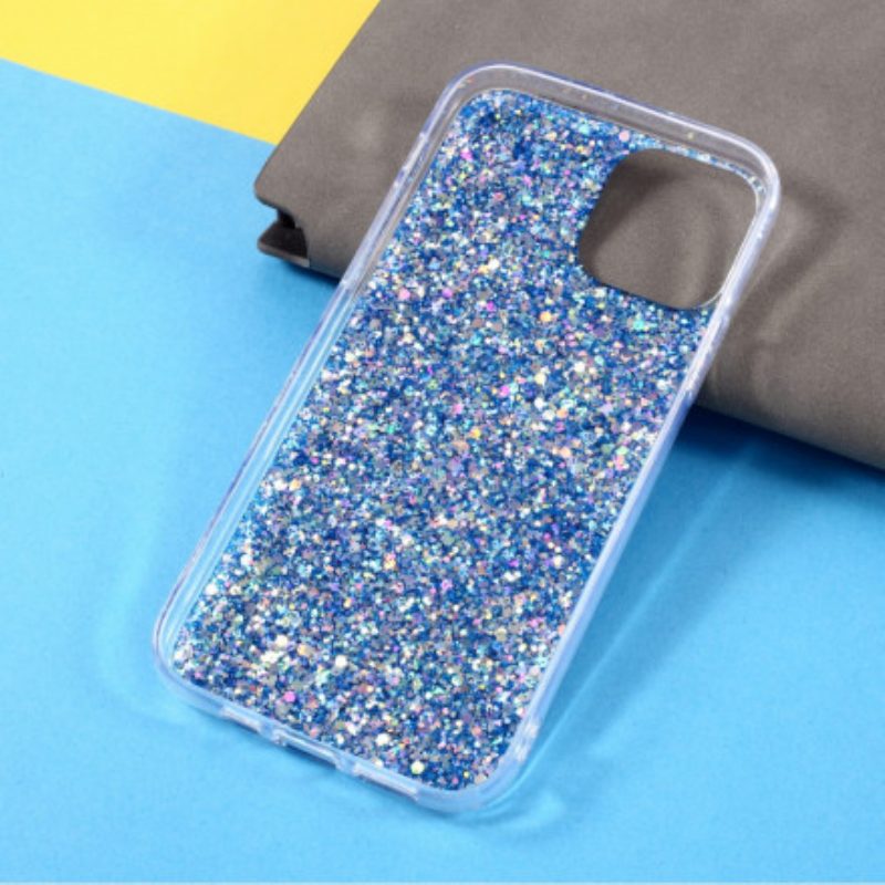 Hoesje voor iPhone 12 / 12 Pro Premium Pailletten