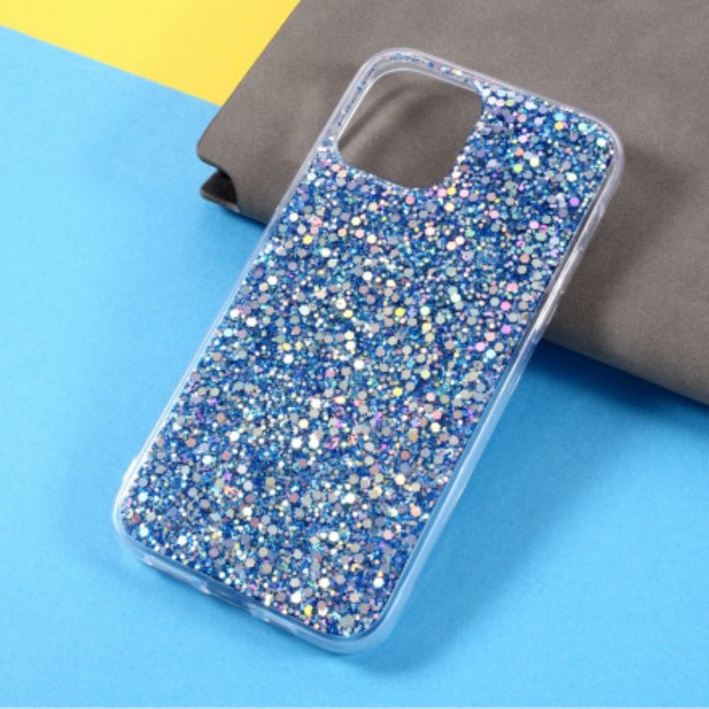 Hoesje voor iPhone 12 / 12 Pro Premium Pailletten