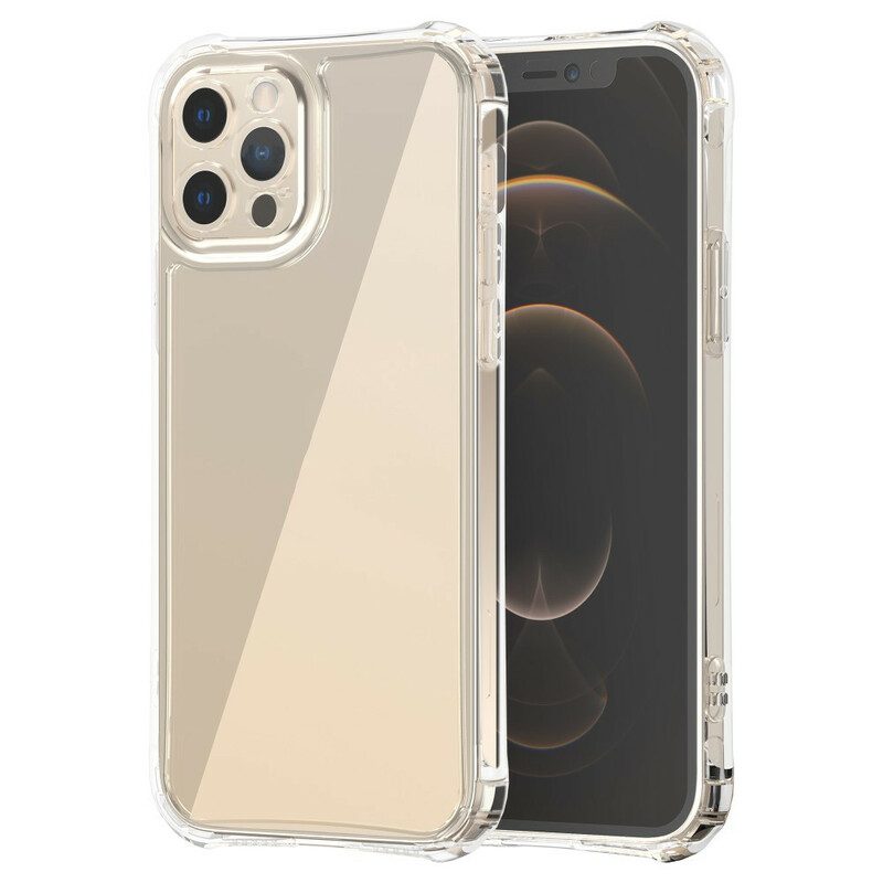 Hoesje voor iPhone 12 / 12 Pro Transparante Leeu-beschermkussens