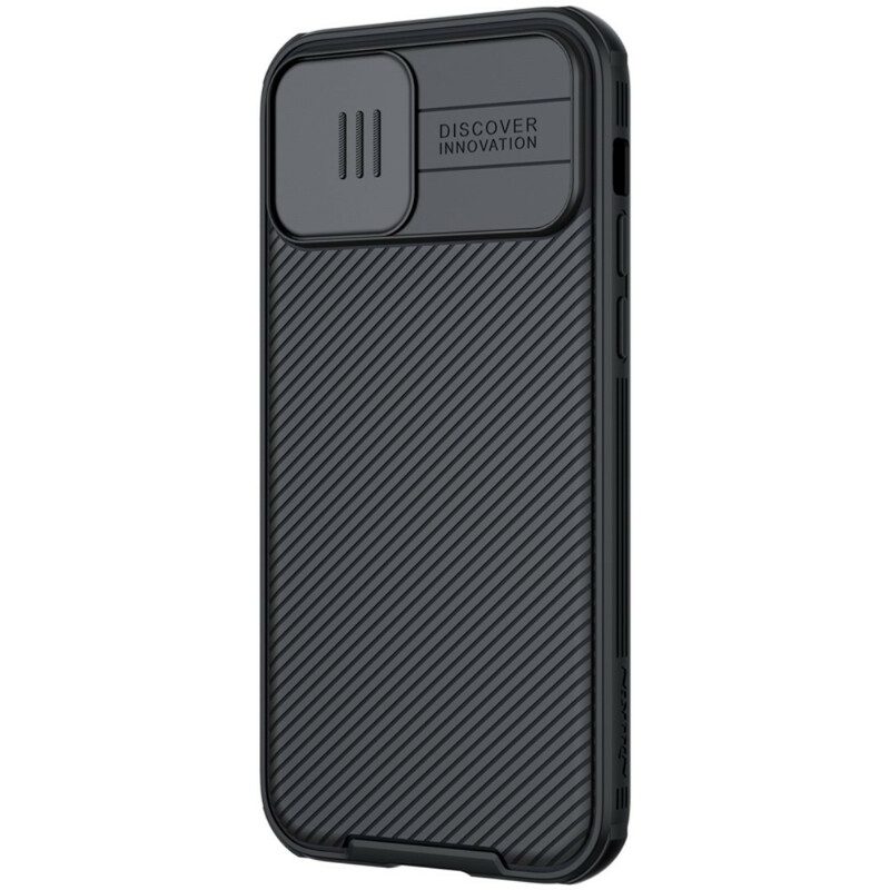 Telefoonhoesje voor iPhone 12 / 12 Pro Bescherming Hoesje Nillkin Lensbescherming