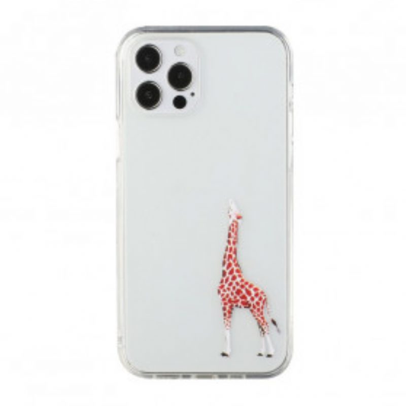 Telefoonhoesje voor iPhone 12 / 12 Pro Giraffe Games-logo