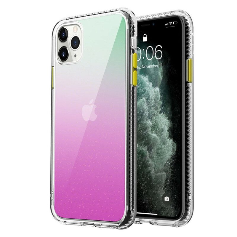 Telefoonhoesje voor iPhone 12 / 12 Pro Overgangskleur