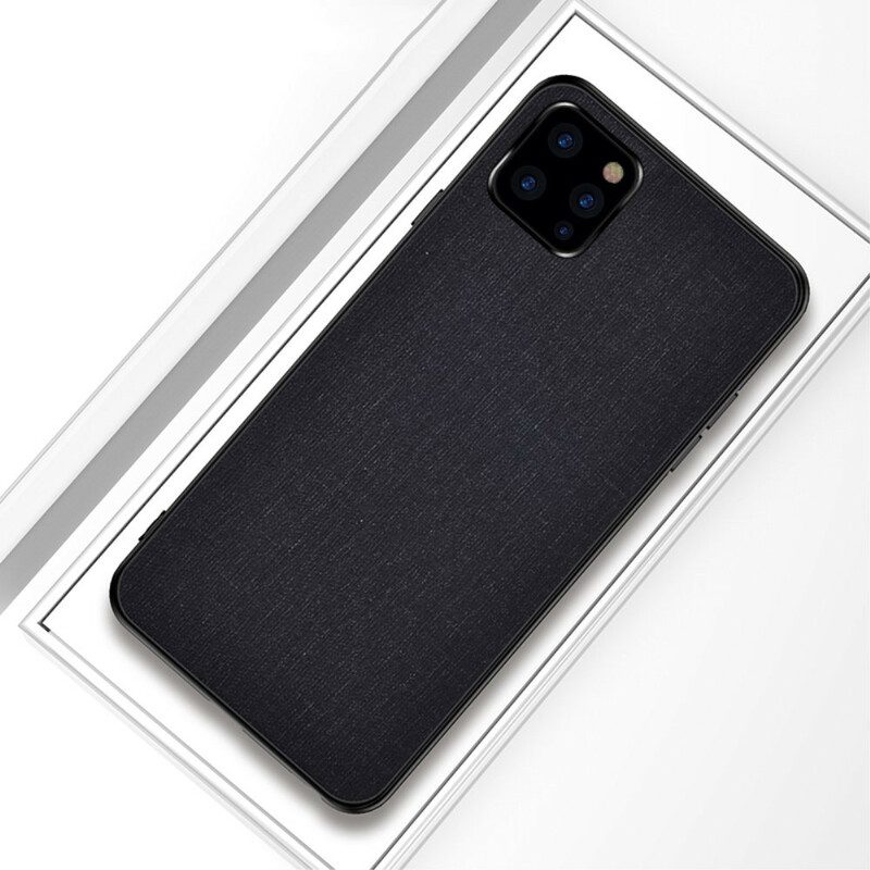 Telefoonhoesje voor iPhone 12 / 12 Pro Stoffen Textuur