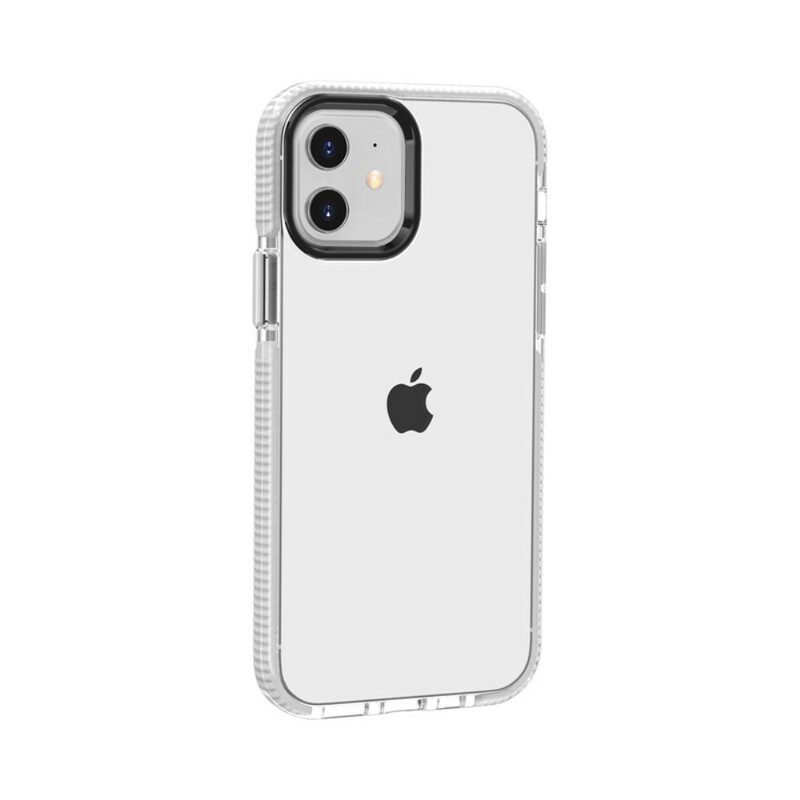 Telefoonhoesje voor iPhone 12 / 12 Pro Transparante Siliconen Randen