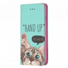 Bescherming Hoesje voor iPhone SE 3 / SE 2 / 8 / 7 Folio-hoesje Hand Omhoog