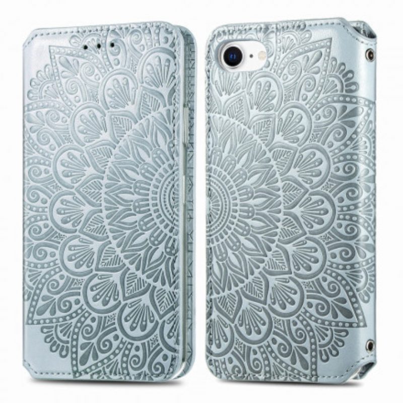 Bescherming Hoesje voor iPhone SE 3 / SE 2 / 8 / 7 Folio-hoesje Mandala