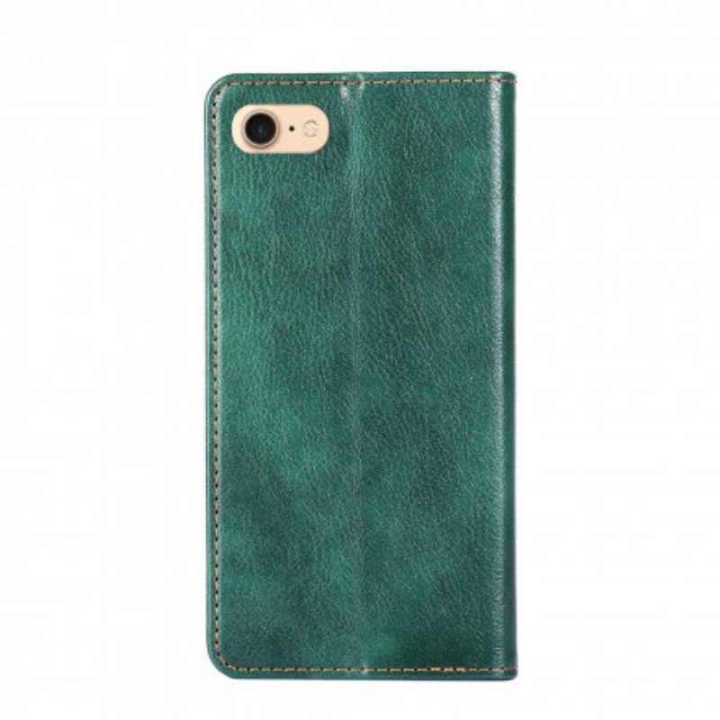 Bescherming Hoesje voor iPhone SE 3 / SE 2 / 8 / 7 Folio-hoesje Pure Kleur