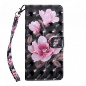 Folio-hoesje voor iPhone SE 3 / SE 2 / 8 / 7 Bloesem Bloemen