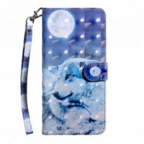 Folio-hoesje voor iPhone SE 3 / SE 2 / 8 / 7 Hektor De Wolf