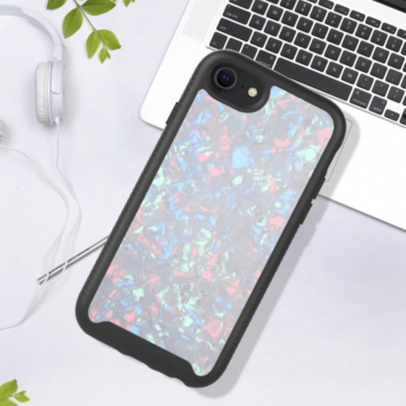 Hoesje voor iPhone SE 3 / SE 2 / 8 / 7 Bescherming Hoesje Dubbele Beschermingskleur