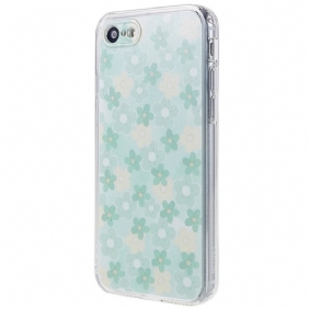 Hoesje voor iPhone SE 3 / SE 2 / 8 / 7 Bloemen Discretie