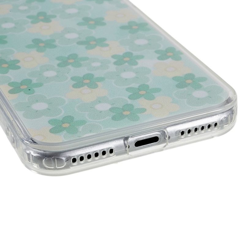 Hoesje voor iPhone SE 3 / SE 2 / 8 / 7 Bloemen Discretie