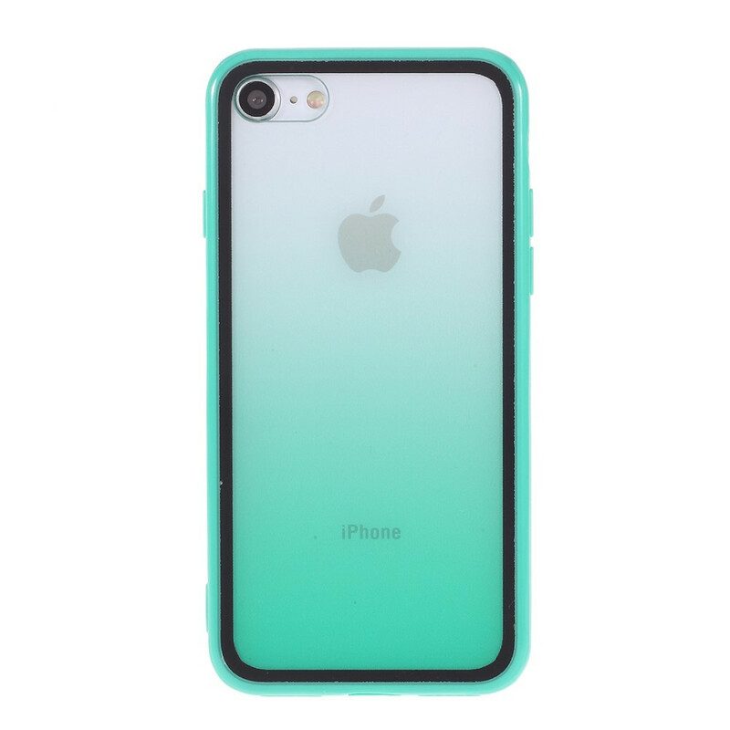 Hoesje voor iPhone SE 3 / SE 2 / 8 / 7 Hybride Verloopkleuren