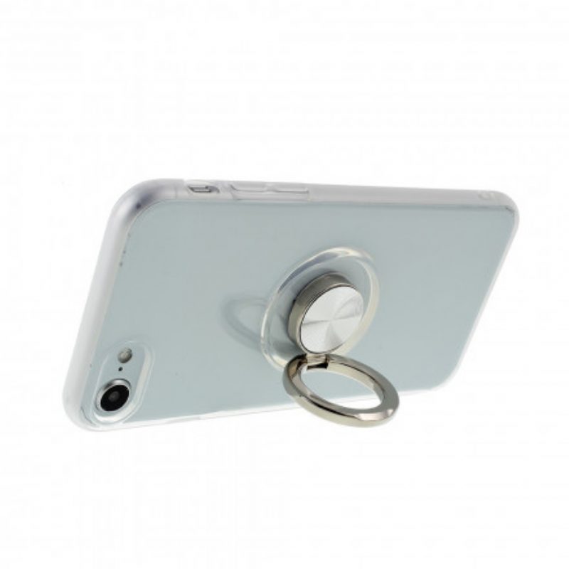 Hoesje voor iPhone SE 3 / SE 2 / 8 / 7 Magnetische Roterende Ring