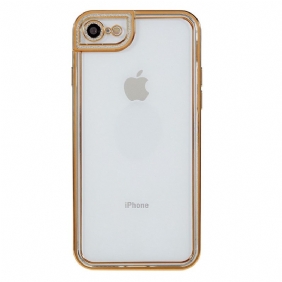 Hoesje voor iPhone SE 3 / SE 2 / 8 / 7 Metalen Randen