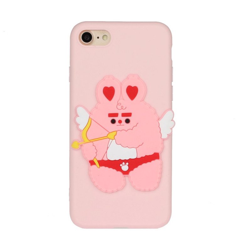 Hoesje voor iPhone SE 3 / SE 2 / 8 / 7 Siliconen Cupido