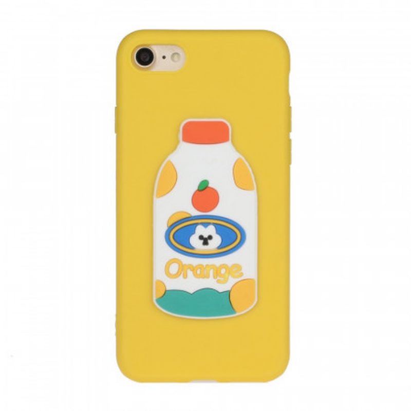 Hoesje voor iPhone SE 3 / SE 2 / 8 / 7 Siliconen Fles