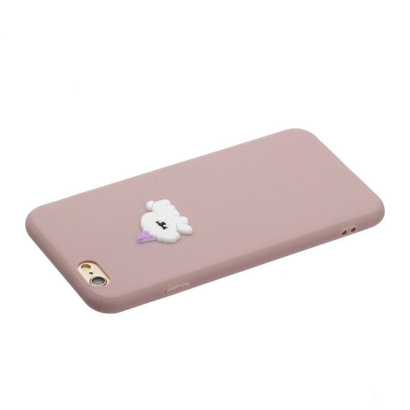 Hoesje voor iPhone SE 3 / SE 2 / 8 / 7 Siliconen Hond