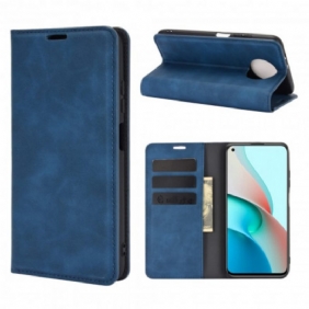 Bescherming Hoesje voor Xiaomi Redmi Note 9 5G Folio-hoesje Aanraking Van De Huid