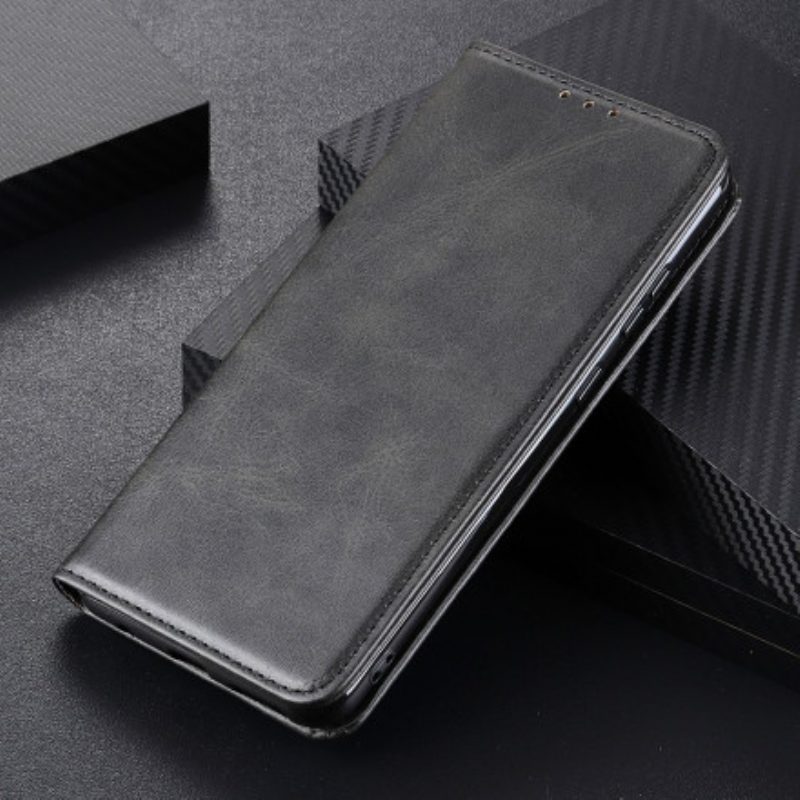 Bescherming Hoesje voor Xiaomi Redmi Note 9 5G Folio-hoesje Elegantie Splitleer