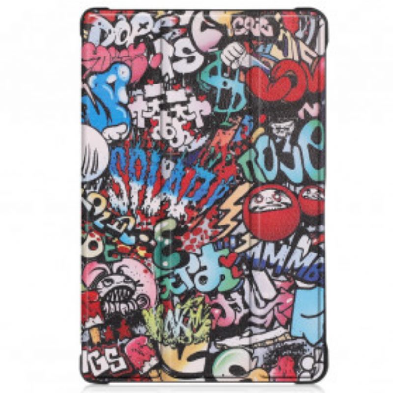 Bescherming Hoesje voor Samsung Galaxy Tab A7 (2020) Verbeterde Graffiti