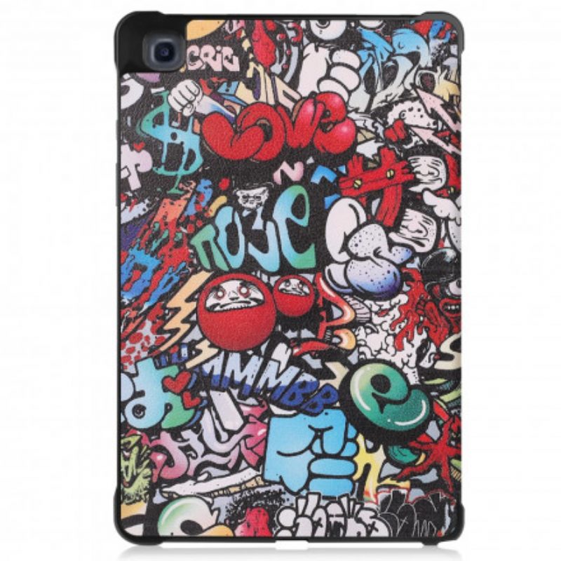 Bescherming Hoesje voor Samsung Galaxy Tab A7 (2020) Verbeterde Graffiti