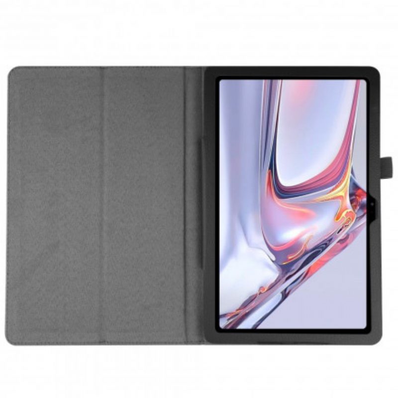 Case voor Samsung Galaxy Tab A7 (2020) Lychee Kunstleer