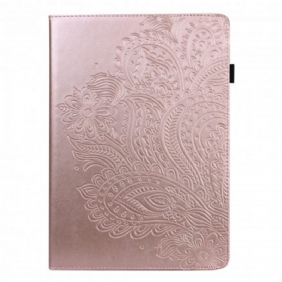 Cover voor Samsung Galaxy Tab A7 (2020) Barokke Bloemen