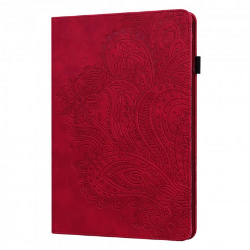 Cover voor Samsung Galaxy Tab A7 (2020) Barokke Bloemen