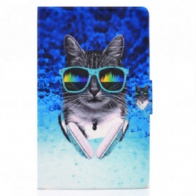 Flip Case voor Samsung Galaxy Tab A7 (2020) Dj Kat