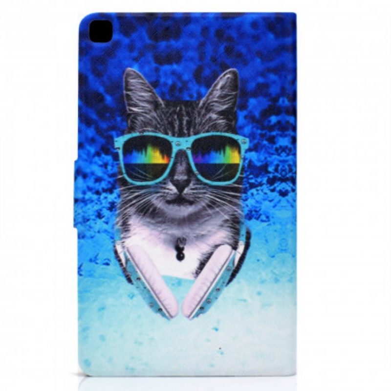 Flip Case voor Samsung Galaxy Tab A7 (2020) Dj Kat