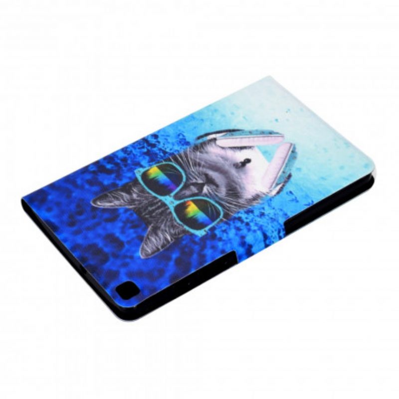 Flip Case voor Samsung Galaxy Tab A7 (2020) Dj Kat