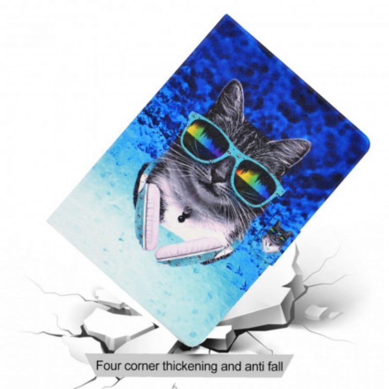 Flip Case voor Samsung Galaxy Tab A7 (2020) Dj Kat