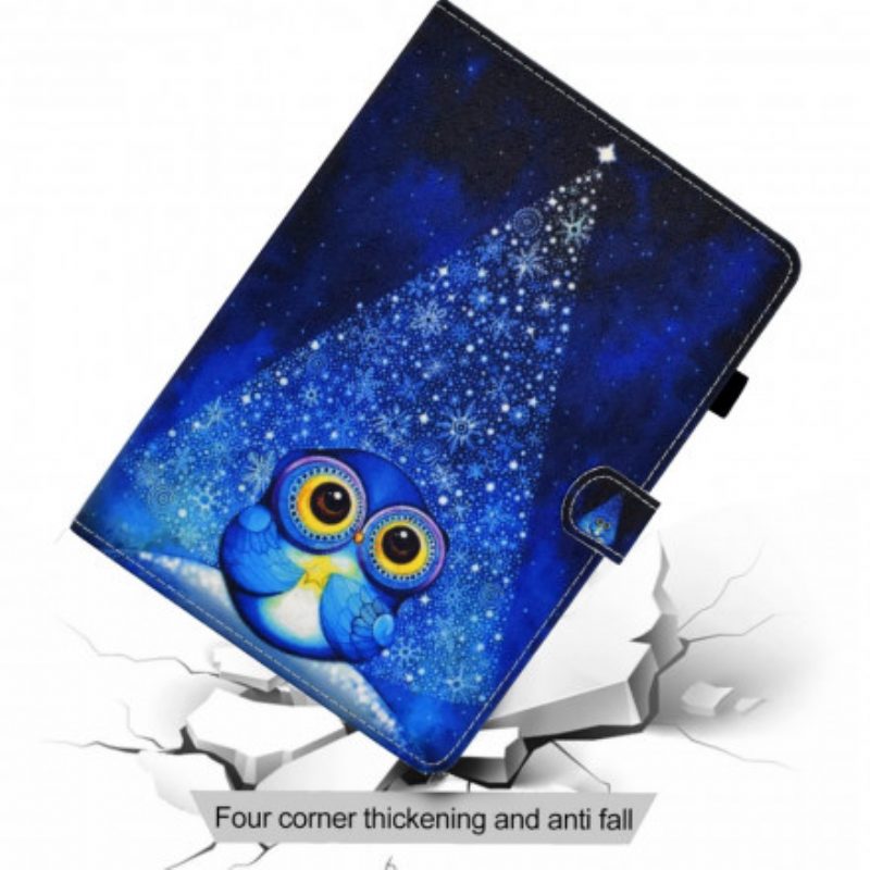 Flip Case voor Samsung Galaxy Tab A7 (2020) Uil