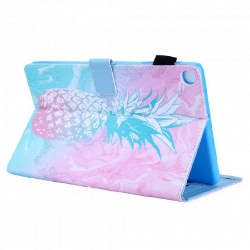 Folio-hoesje voor Samsung Galaxy Tab A7 (2020) Ananas Ontwerp