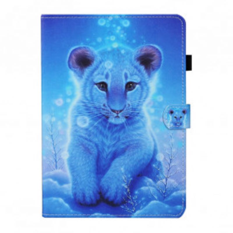 Folio-hoesje voor Samsung Galaxy Tab A7 (2020) Baby Tijger