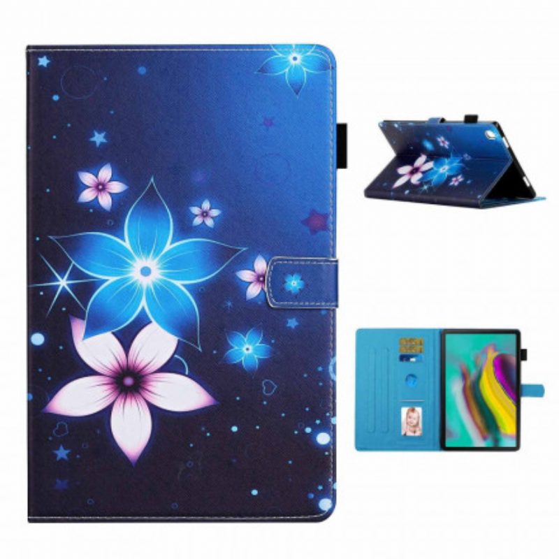 Folio-hoesje voor Samsung Galaxy Tab A7 (2020) Bloemen