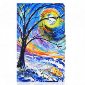 Folio-hoesje voor Samsung Galaxy Tab A7 (2020) Boom Kunst