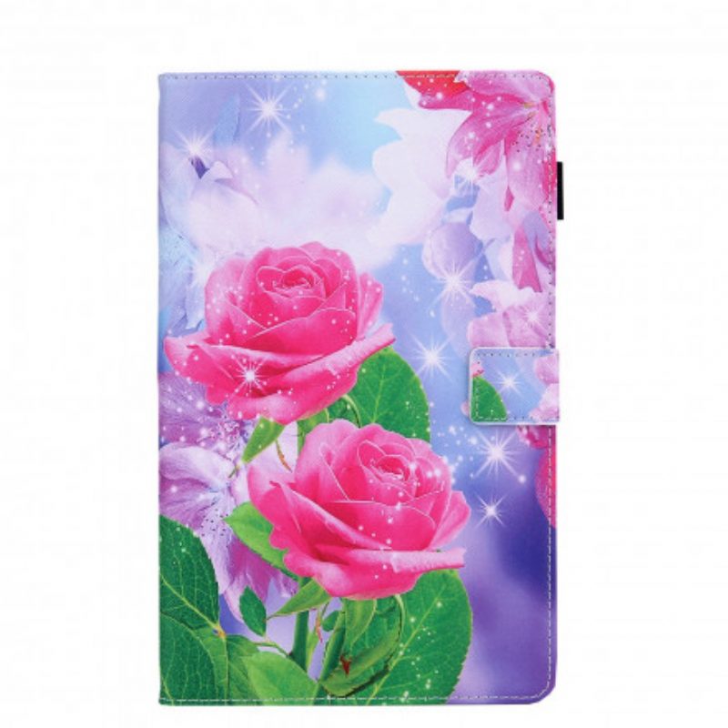 Folio-hoesje voor Samsung Galaxy Tab A7 (2020) Droom Bloemen