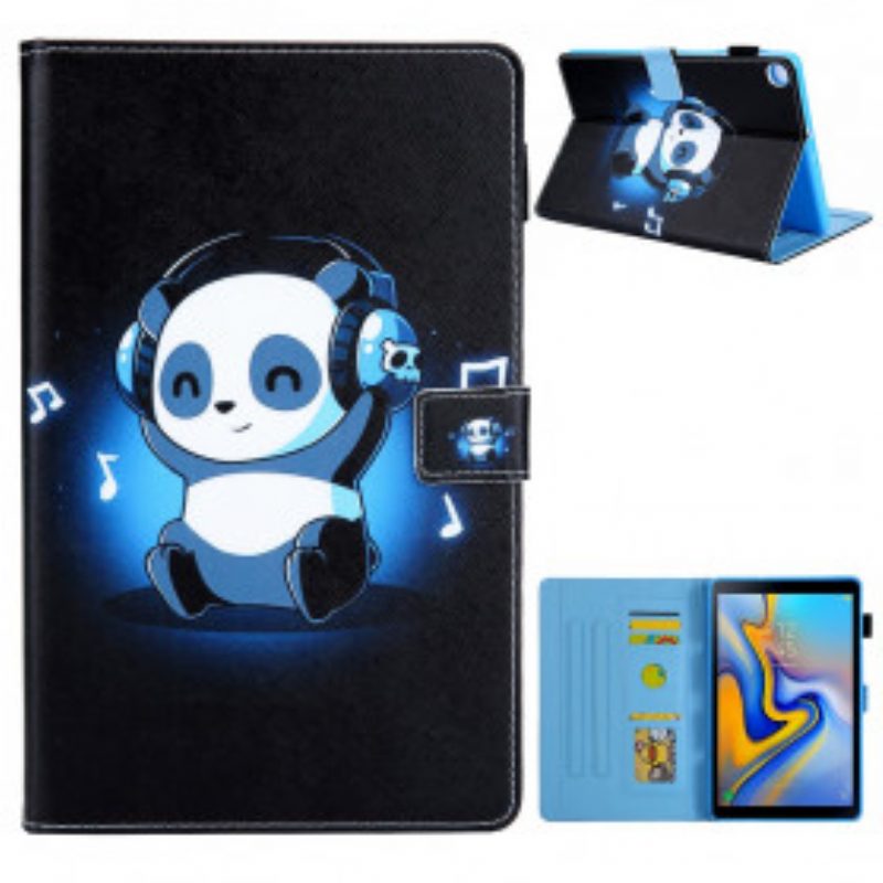 Folio-hoesje voor Samsung Galaxy Tab A7 (2020) Funky Panda