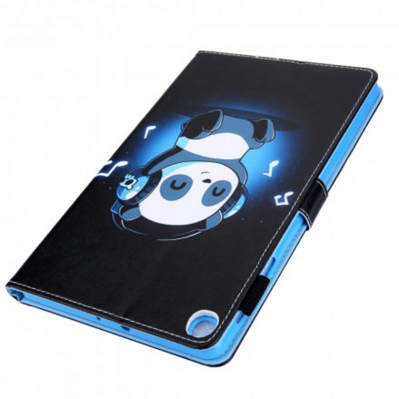 Folio-hoesje voor Samsung Galaxy Tab A7 (2020) Funky Panda