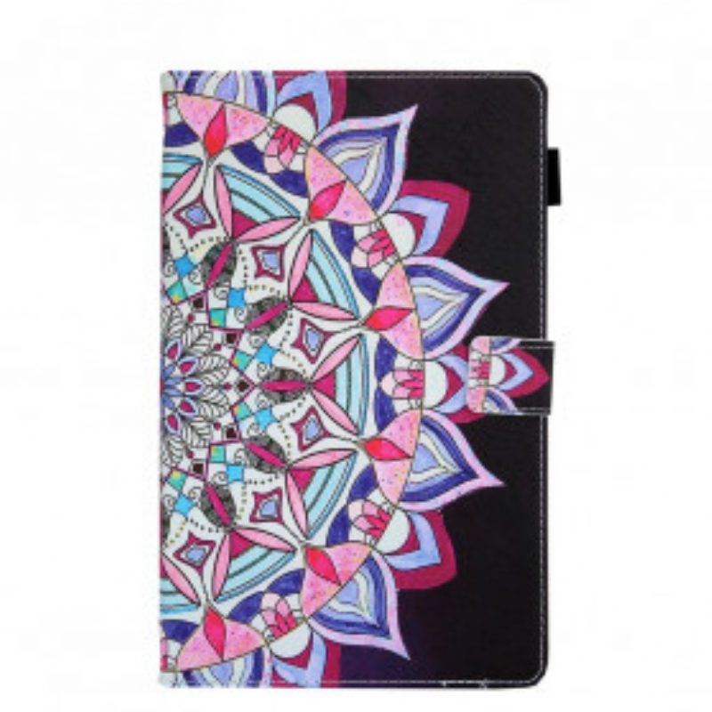 Folio-hoesje voor Samsung Galaxy Tab A7 (2020) Grafische Mandala