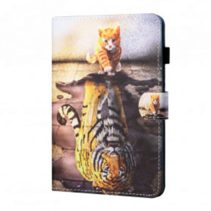 Folio-hoesje voor Samsung Galaxy Tab A7 (2020) Kitten Kunst