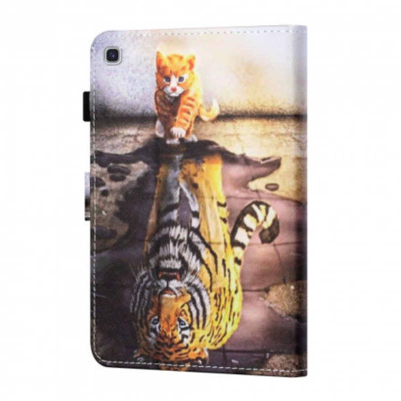 Folio-hoesje voor Samsung Galaxy Tab A7 (2020) Kitten Kunst