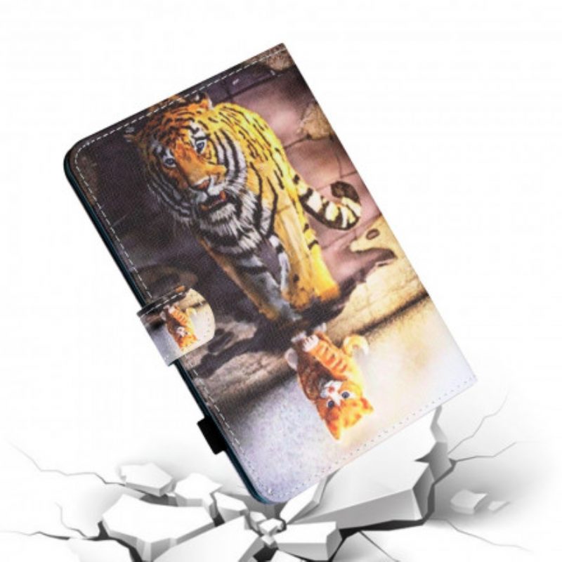 Folio-hoesje voor Samsung Galaxy Tab A7 (2020) Kitten Kunst