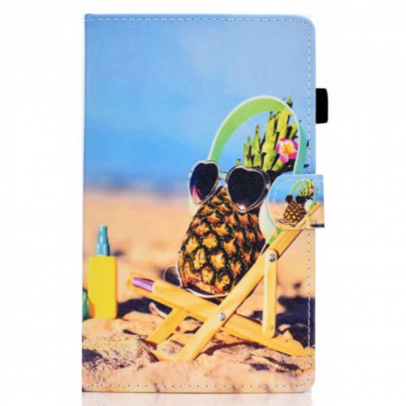 Folio-hoesje voor Samsung Galaxy Tab A7 (2020) Leuk Strand