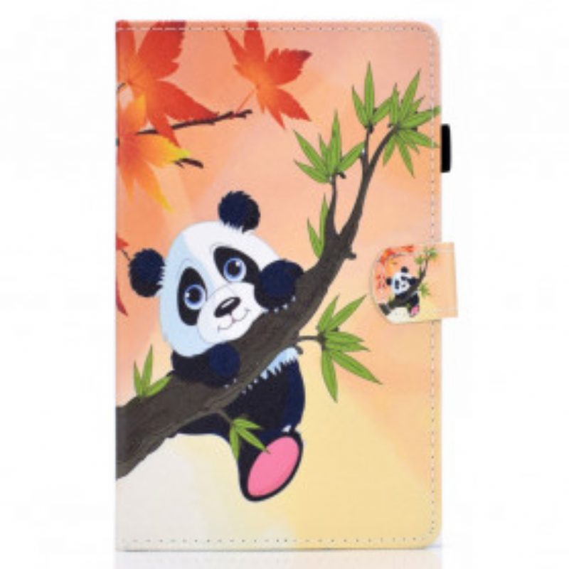 Folio-hoesje voor Samsung Galaxy Tab A7 (2020) Leuke Panda