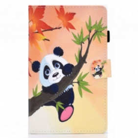 Folio-hoesje voor Samsung Galaxy Tab A7 (2020) Leuke Panda